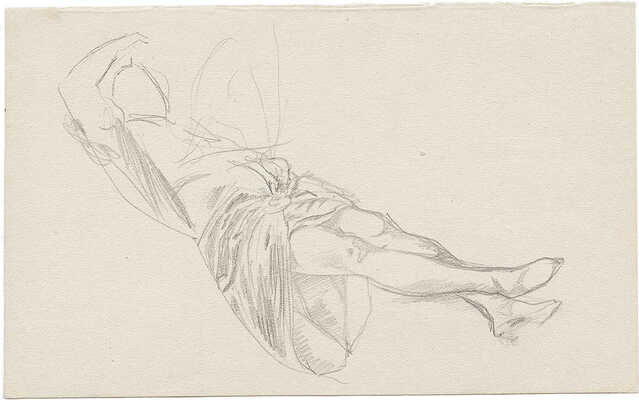 Митрохин Дмитрий Исидорович. Лежащая